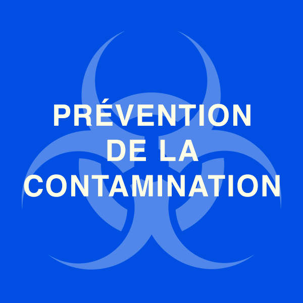 Prévention de la contamination